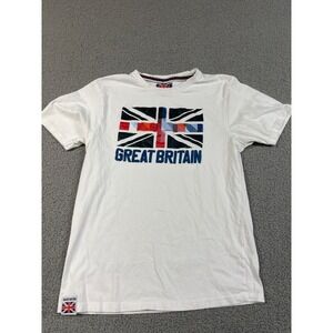 Great Britain official merchandise England Scotland Ireland Flag White T-Shirt M